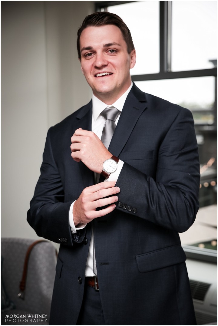 Kaytee and Steve getting ready at The Grand Event Center in Grandview, Ohio_0056