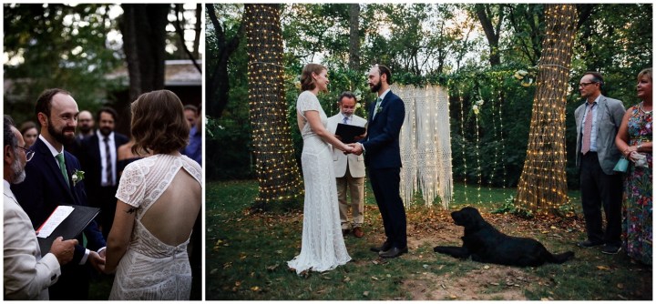 Melissa Petty doing yoga before her wedding 