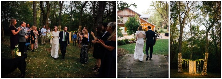 Melissa Petty doing yoga before her wedding 