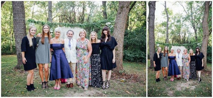 Melissa Petty doing yoga before her wedding 