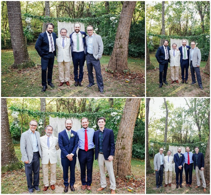 Melissa Petty doing yoga before her wedding 