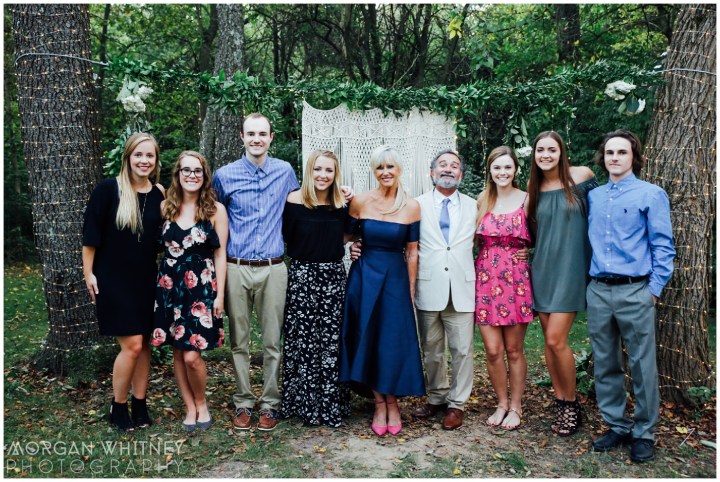 Melissa Petty doing yoga before her wedding 