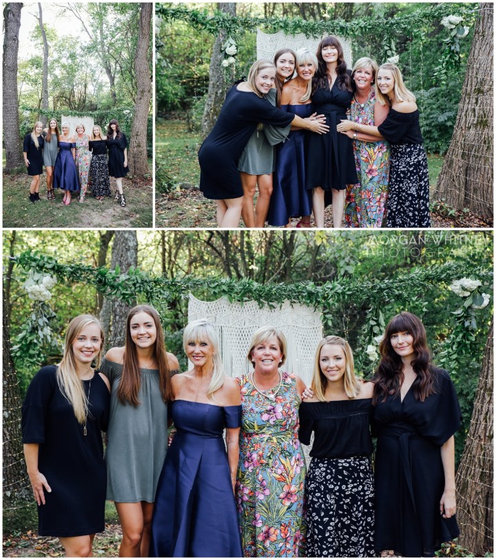 Melissa Petty doing yoga before her wedding 