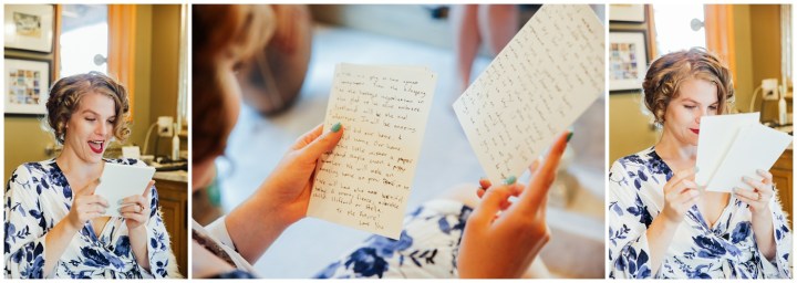 Melissa Petty doing yoga before her wedding 