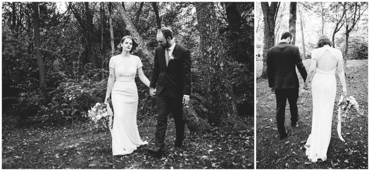 Melissa Petty doing yoga before her wedding 