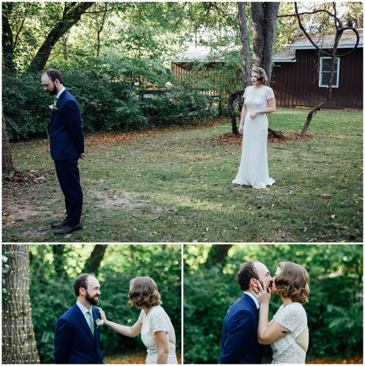 Melissa Petty doing yoga before her wedding 