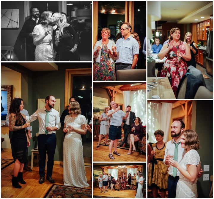 Melissa Petty doing yoga before her wedding 