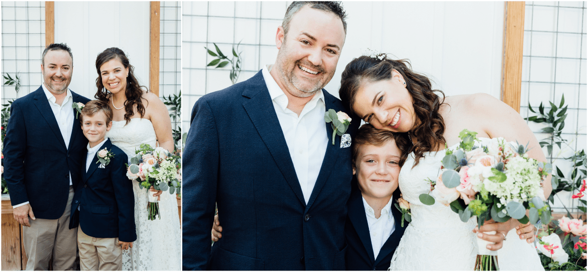 PART ONE Tess + Mikey Ceremony at Flowers & Bread Columbus, Ohio Whitney Photography